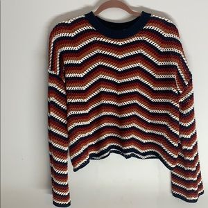 Stripped see through sweater!